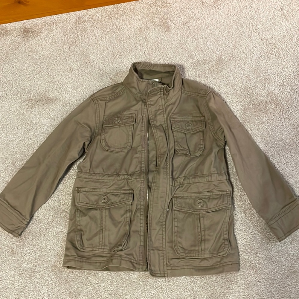 Crazy 8 cotton jacket, size small/5–6